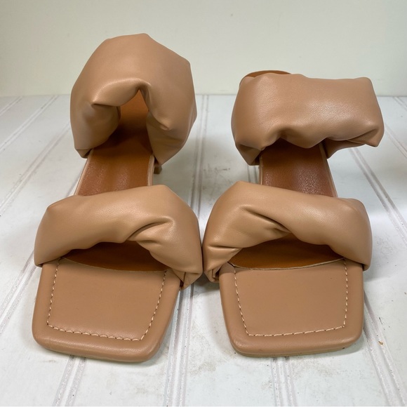 Suoshiqi Alyssa  looks like summer Nude twist heels - Picture 2 of 9